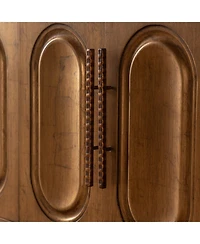 Streamdale Sideboard Buffet Cabinet - Wood Kitchen Cabinet, Handleless 4-Door Console