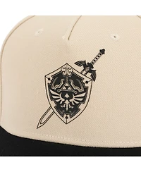 The Legend of Zelda Men's Legend Of Zelda Hylian Shield Embroidery Poly Wool B104 Baseball Cap Snapback