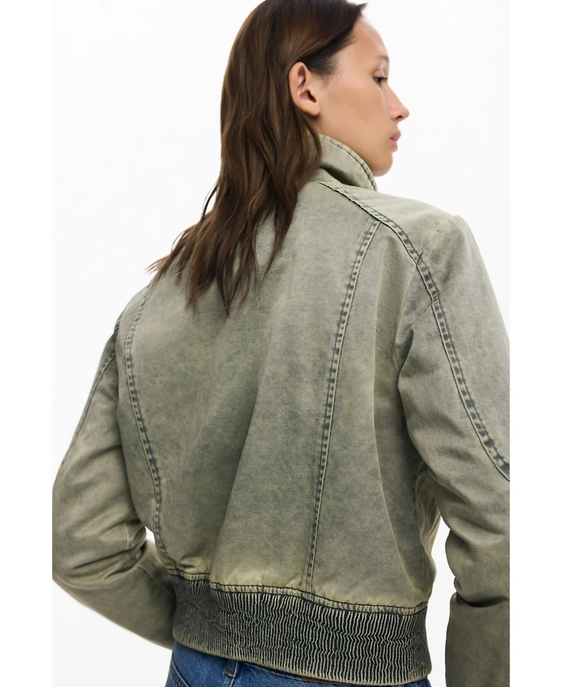 Desigual Women's Short jacket with waistband