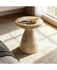 Streamdale Furniture Cement Outdoor Accent Table