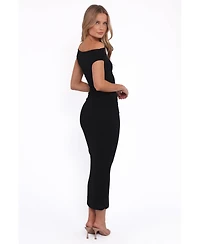 Petal and Pup Women's Spencer Off Shoulder Midi Dress