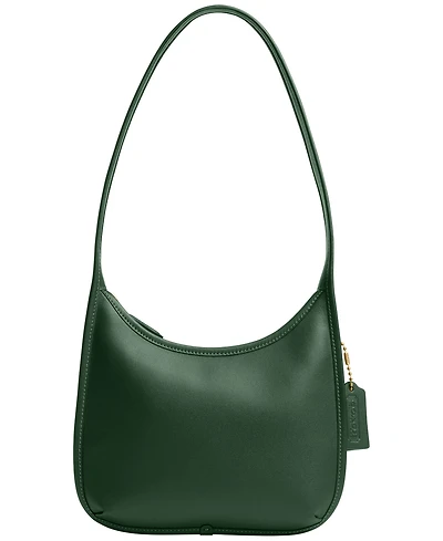 Coach Small Leather Curve Zip Shoulder Bag