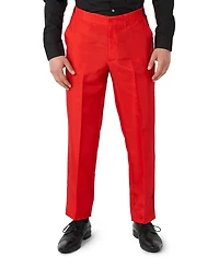 Suitmeister Men's Devil Costume - Slim Fit Suit Red and Black