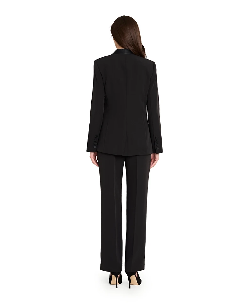 Tahari Asl Women's Flare Leg Mid-Rise Pants