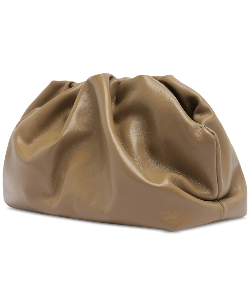 Arezzo Elizabeth Mini Leather Snap Button Handbag