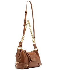 Arezzo Gio Small Chain Strap Leather Shoulder Handbag