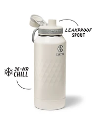 Takeya Sport 32 oz. Triple-Insulated Water Bottle with Spout Lid