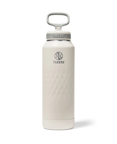 Takeya Sport 40 oz. Triple-Insulated Water Bottle with Straw Lid