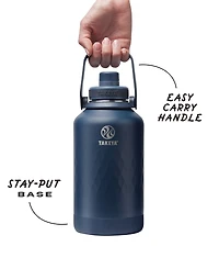 Takeya Sport 64 oz. Triple-Insulated Water Bottle with Spout Lid