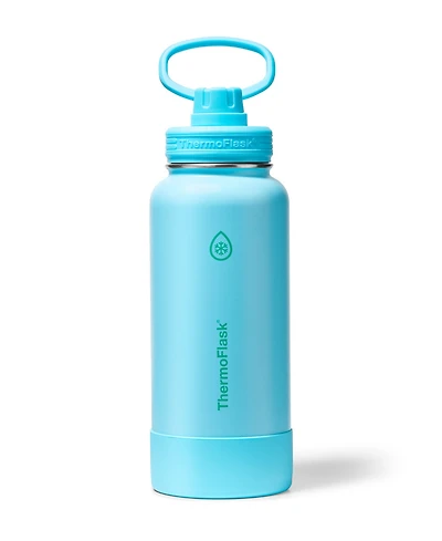 ThermoFlask oz. Double Wall Vacuum Insulated Water Bottle with Spout Lid