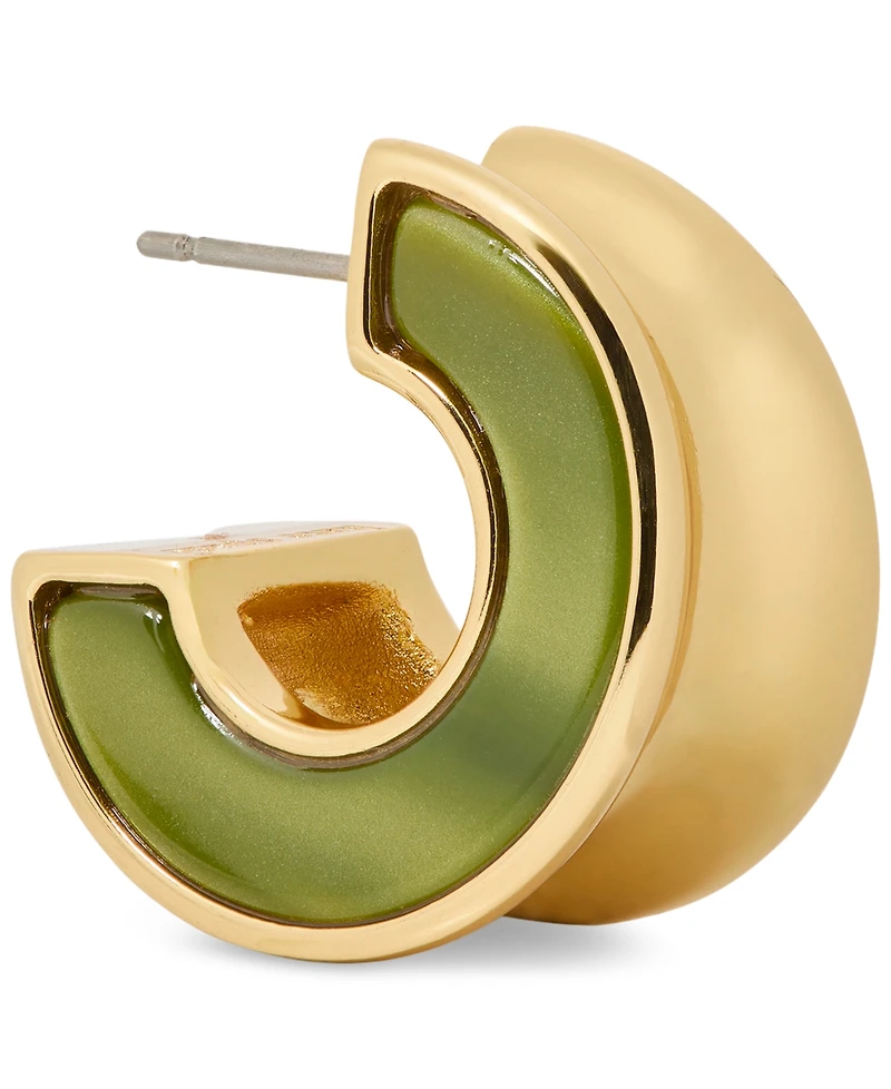 kate spade new york Cubic Zirconia Small Hoop Earrings