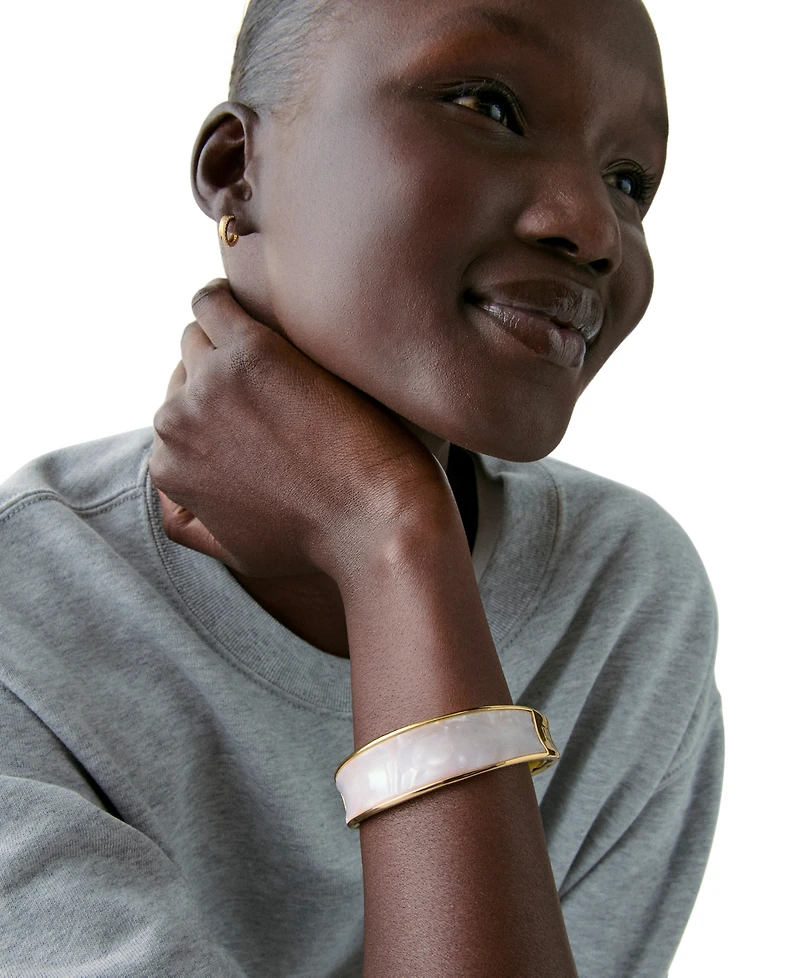 kate spade new york Cubic Zirconia Bangle Bracelet (also in Silver-Tone)