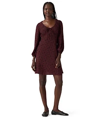 Levi's Women's Odette Holiday V-Neck Mini Dress