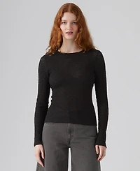 Levi's Women's Anika Crewneck Long Sleeve Top