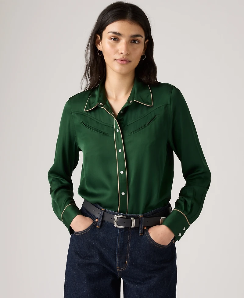 Levi's Women's Bradie Archival Long Sleeve Shirt