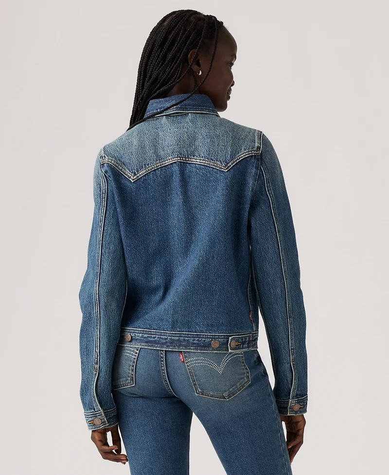 Levi's Women's Embellished Original Trucker Jacket