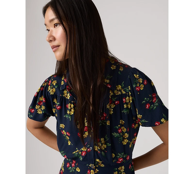 Levi's Women's Rosa Short Sleeve Midi Dress