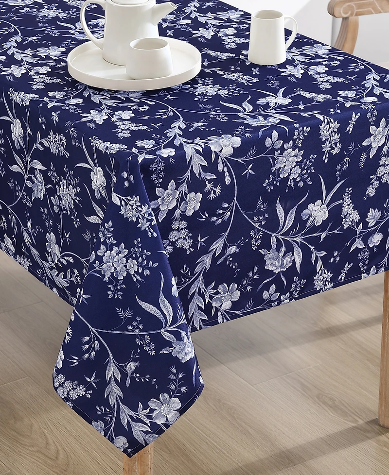Laura Ashley Easy Care Pattern Tablecloth, 60" x 84"