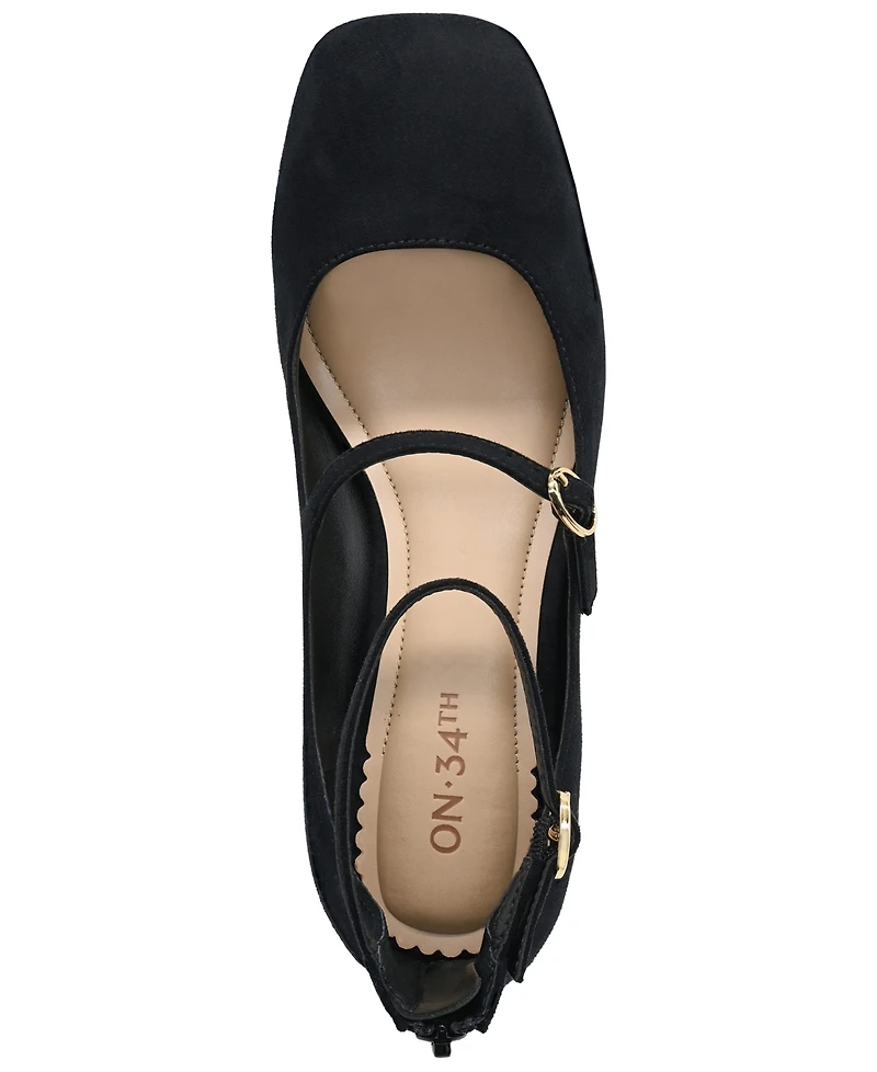 On 34th Women's Tonii Mary Jane Ankle-Strap Pumps, Created for Macy's