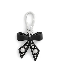 Coach Faux Pearl Collectible Signature Bow Jewelry Charm
