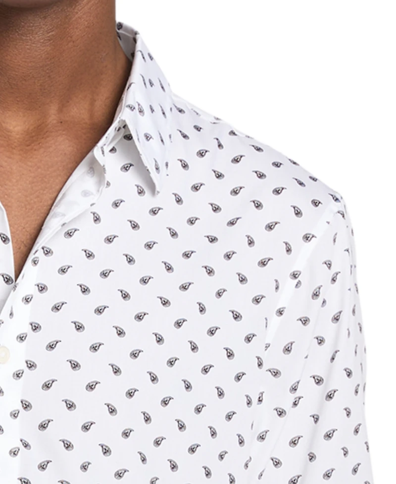 Michael Kors Men's Classic-Fit Paisley Shirt