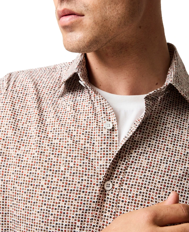 Rodd & Gunn Men's Eastbourne Long Sleeve Slim Fit Shirt