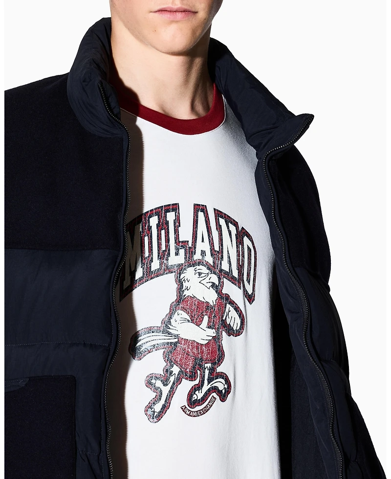 A|X Armani Exchange Men's Retro Milano Eagle T-Shirt