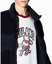 A|X Armani Exchange Men's Retro Milano Eagle T-Shirt