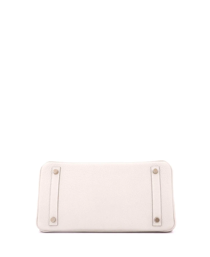 Pre-Owned HERMES Birkin 30 Handbag Light Togo with Rose Gold Hardware