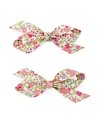 Puttisu Girls 2pc Bow Clip Set