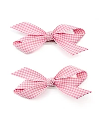 Puttisu Girls 2pc Bow Clip Set