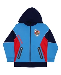 Mario Boys Nintendo Super 2 Piece Fleece Hoodie and Jogger Pants Set