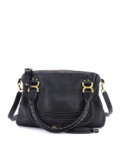 Pre-Owned Chloe Medium Marcie Shoulder Bag Leather