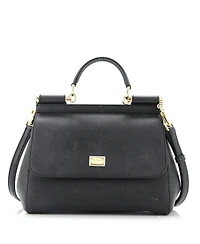 Pre-Owned Dolce & Gabbana Medium Miss Sicily Bag Leather