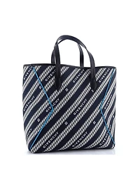 Pre-Owned Givenchy Medium Bond Shopper Tote Logo Jacquard Canvas