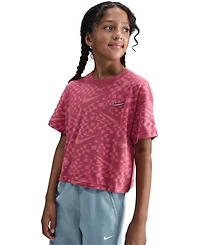 Nike Girls 7-16 Sportswear Relaxed Fit T-Shirt