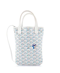 Pre-Owned Goyard Mini Poitiers Tote Claire Voie Coated Canvas