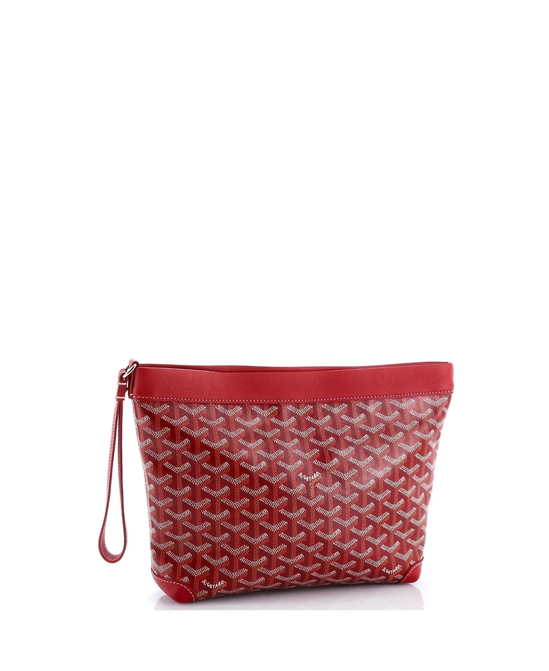 Pre-Owned Goyard Goyardine Conti Pouch Coated Canvas