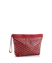Pre-Owned Goyard Goyardine Conti Pouch Coated Canvas