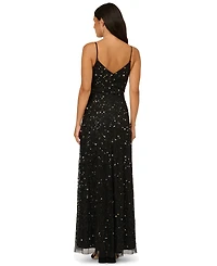 Adrianna Papell Women's Embellished Sleeveless Dress