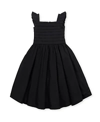 Hope & Henry Big Girls Organic Pleated Bodice Sateen Party Dress