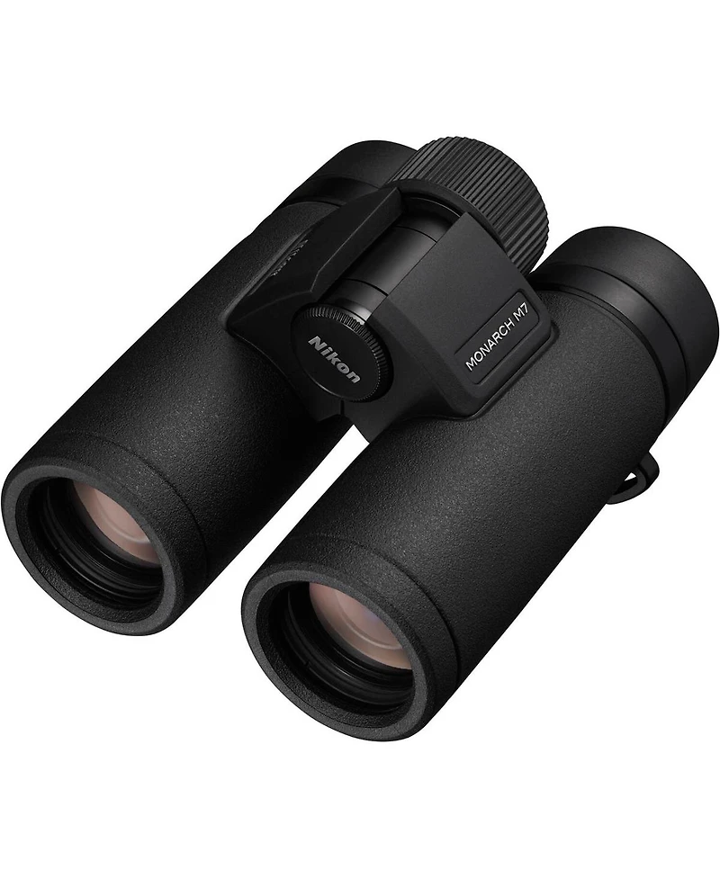 Nikon 10x30 Monarch M7 Waterproof Roof Prism Binocular with 6.7 Degree Angle of View, Black