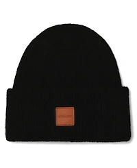 Coach Men's Leather Patch Bean Hat