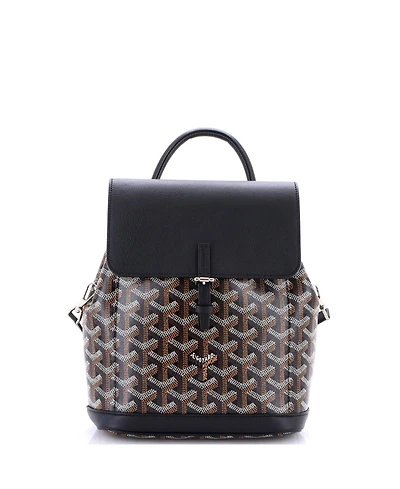 Pre-Owned Goyard Mini Alpin Backpack Coated Canvas