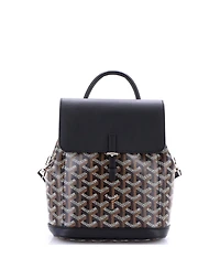 Pre-Owned Goyard Mini Alpin Backpack Coated Canvas