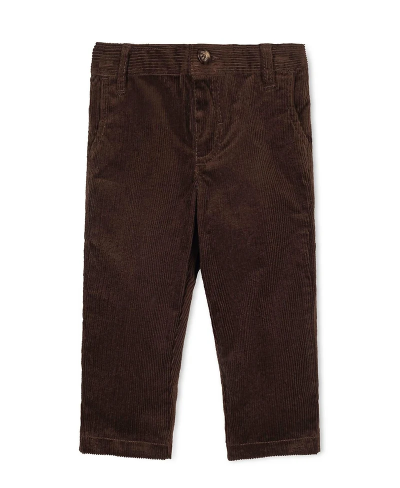 Hope & Henry Baby Boys Organic Stretch Corduroy Pant