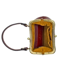 Patricia Nash Mini Laureana Crossbody Kisslock Bag with Charm