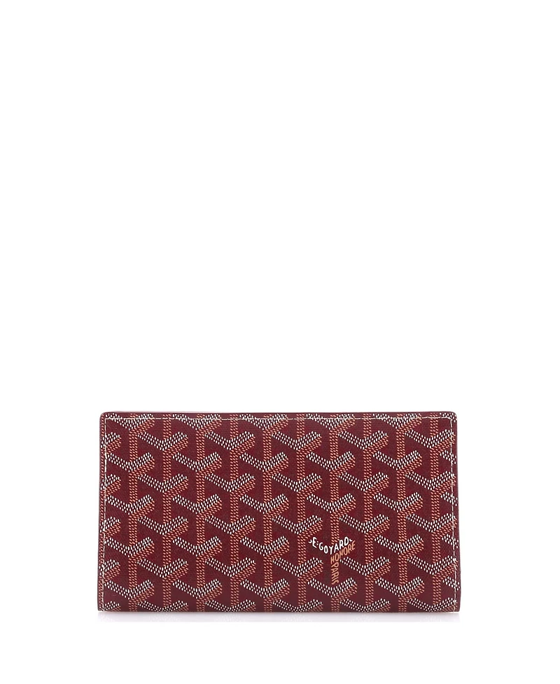 Pre-Owned Goyard Long Richelieu Wallet Coated Canvas