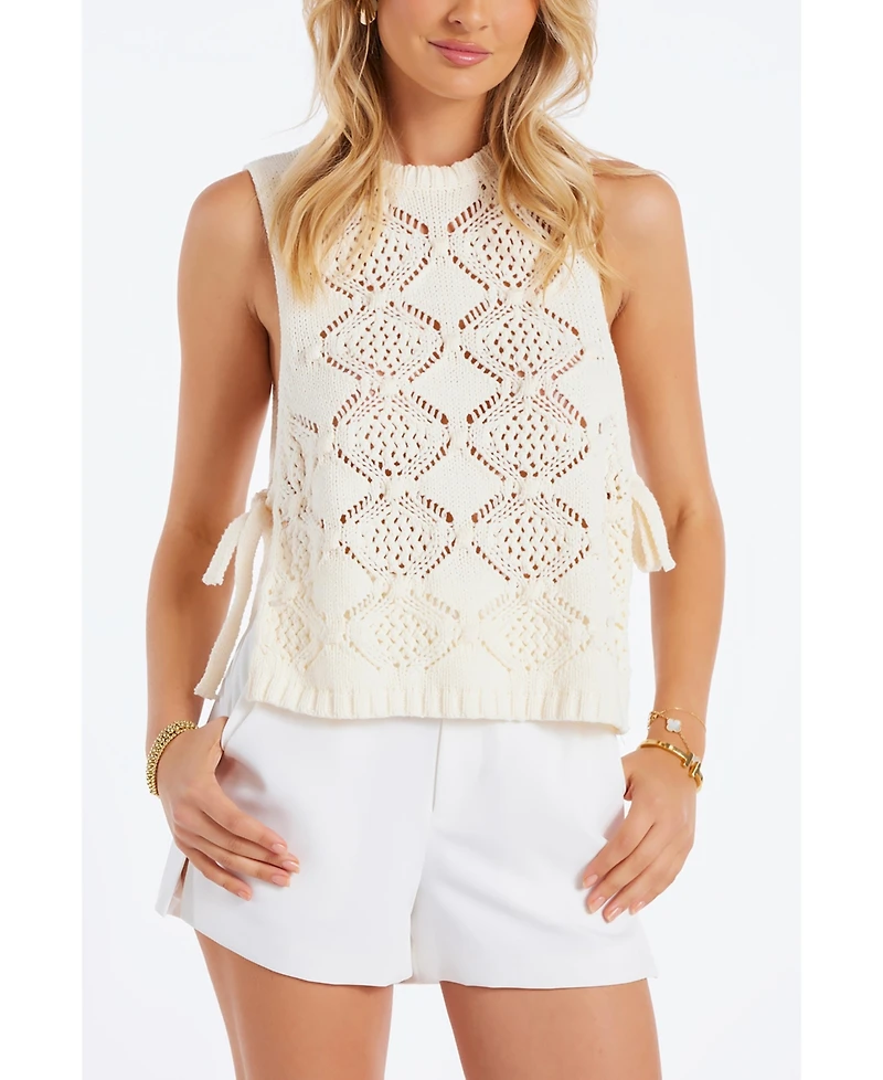 Bishop + Young Women's Provence Side Tie Sweater