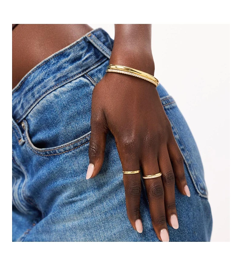Ana Luisa Gold Bangle Bracelet - Juliette